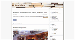 Desktop Screenshot of buchliebe.at